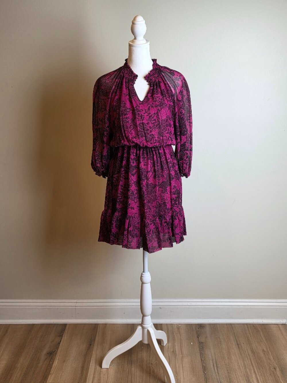 Armani Exchange Mini Silk Dress — Size 2